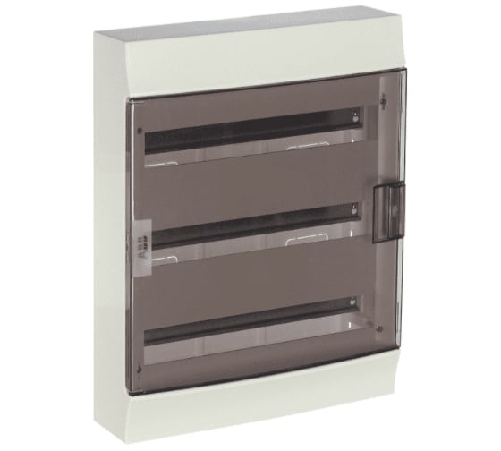 Настенный бокс ABB Mistral41 54М, прозрачная дверь, с клеммами 1SPE007717F9998 1