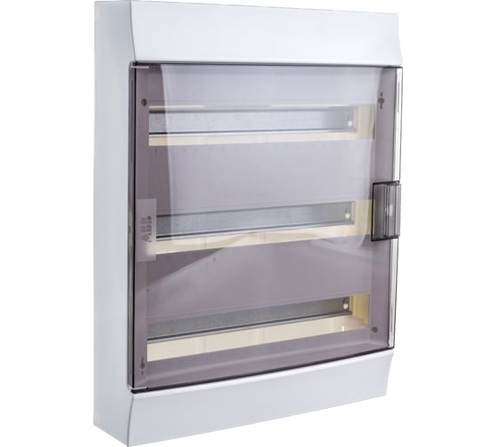 Настенный бокс ABB Mistral41 54М, прозрачная дверь, с клеммами 1SPE007717F9998