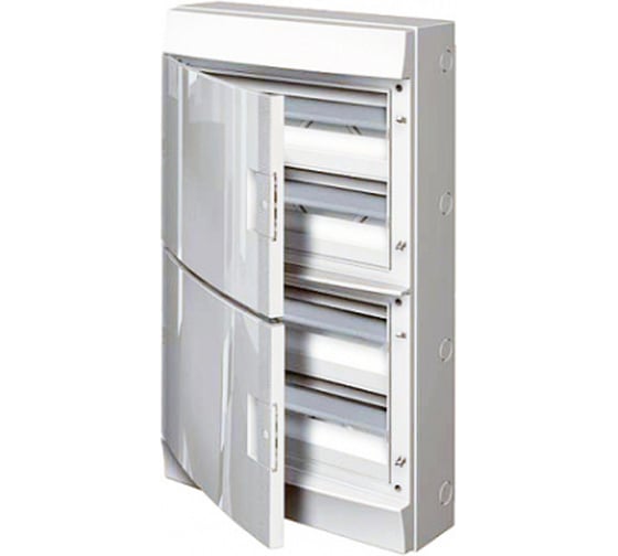 Настенный бокс ABB Mistral41 72М, непрозрачная дверь, с клеммами 1SPE007717F9979 1