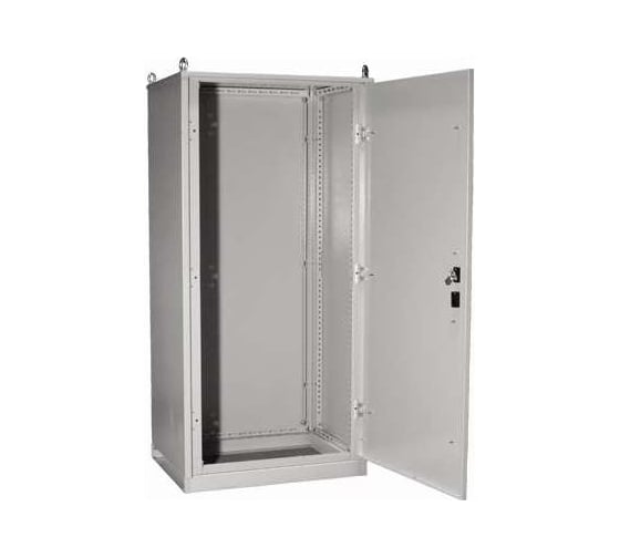 Металлический корпус IEK, КСРМ 2 ХХ.6.8 600x800мм, крыша, цоколь, стяжки, замки, пет YKM30-M2-68-36 1