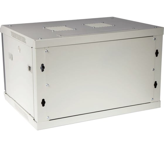 Настенный шкаф Pro 27U 600x600 стеклянная дверь, 2 ЧАСТИ TWT-CBWPG-27U-6x6-GY 1