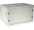 Настенный шкаф серии Pro, 18U 600x450, стеклянная дверь TWT-CBWPG-18U-6x4-GY 2