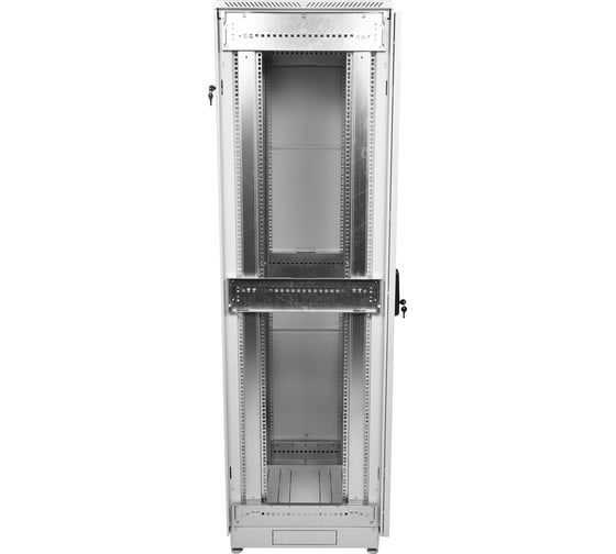 Телекоммуникационный напольный шкаф ЦМО 38U,1850х800х800, стеклянная дверь, серый ШТК-М-38.8.8-1ААА