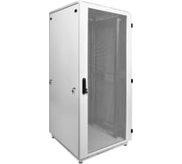 Телекоммуникационный напольный шкаф ЦМО перфорированная дверь, серый ШТК-М-42.6.10-4ААА