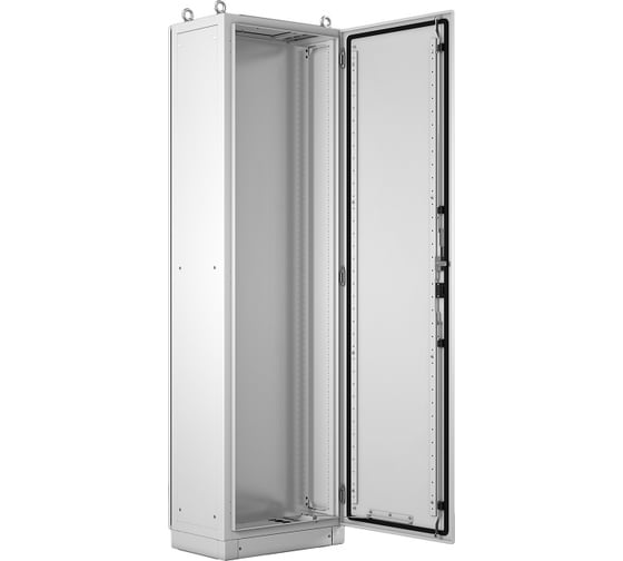 Электротехнический напольный шкаф ELBOX Elbox, металлическая дверь, серый EME-1600.800.400-1-IP55