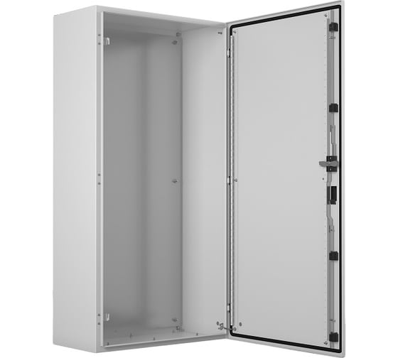 Электротехнический настенный шкаф ELBOX двойная распашная металлическая дверь EMWS-1400.1200.300-2-IP66