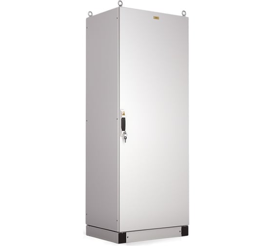 Корпус электротехнического шкафа ELBOX металлическая дверь, серый EMS-1800.600.600-1-IP65