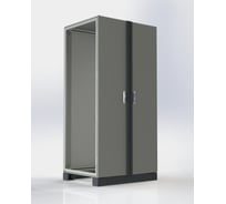 Корпус электротехнический двухдверный GEFESTLINE 2000x1000x600 мм (ВхШхГ) IP54 RAL7035 G2DKOSO20.10.6