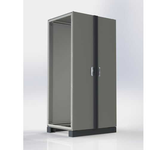 Корпус электротехнический двухдверный GEFESTLINE 1800x1000x800 мм (ВхШхГ) IP54 RAL7035 G2DKOSO18.10.8 1