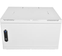 Телекоммуникационный настенный шкаф ЦМО, 19, 15U, дверь металл, сварной, серый ШРН-15.650.1