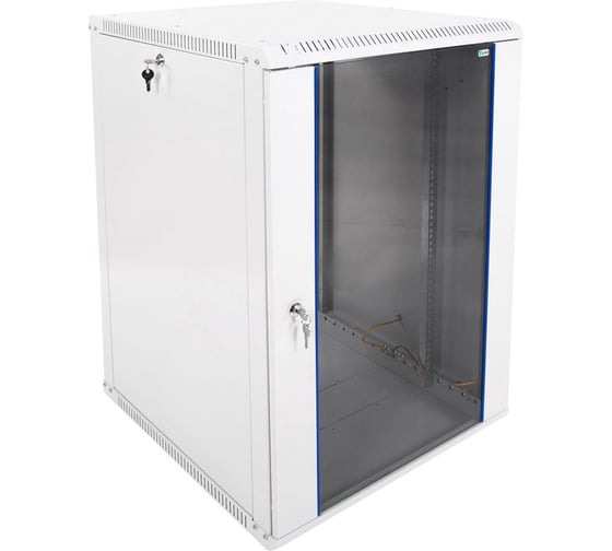 Шкаф настенный ЦМО 19", 18U ШРН-Э-18.650 (600х650) дверь стекло, [ ], 00-00433145