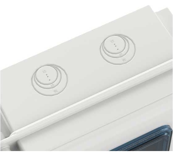 Корпус пластиковый IEK KREPTA 3 ЩУРн-П 3/10 IP66 KR3-KP33-N-10-66