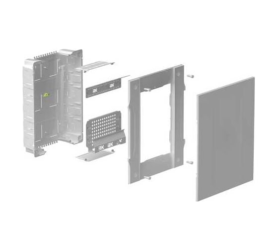 Корпус пластиковый IEK KREPTA 5 мультимедиа встраиваемый 470x410мм KR5-KP23-V-41