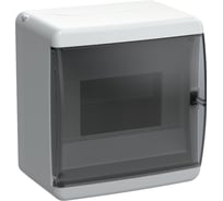 Корпус IEK TEKFOR Mini КМПн-6 IP41, белый, пластиковый TFM-KP73-N-06-41-K01-K01