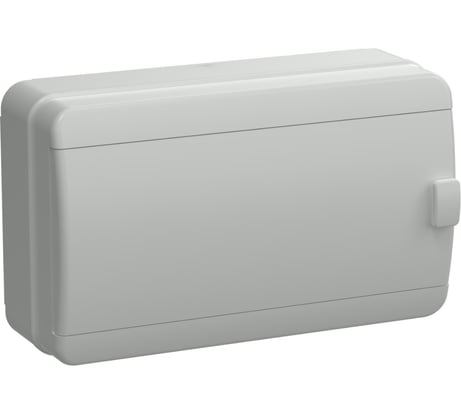 Корпус IEK TEKFOR КМПн-12 IP65, серый, непрозрачная дверь, пластиковый TF5-KP73-N-12-65-K03-K03
