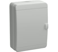 Корпус IEK TEKFOR КМПн-24 IP65, серый, непрозрачная дверь, пластиковый TF5-KP73-N-24-65-K03-K03