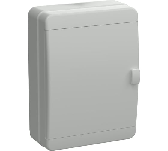 Корпус IEK TEKFOR КМПн-24 IP65, серый, непрозрачная дверь, пластиковый TF5-KP73-N-24-65-K03-K03 1