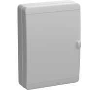 Корпус IEK TEKFOR КМПн-54 IP65, серый, непрозрачная дверь, пластиковый TF5-KP73-N-54-65-K03-K03