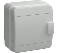 Корпус IEK TEKFOR КМПн-6 IP65, серый, непрозрачная дверь, пластиковый TF5-KP73-N-06-65-K03-K03