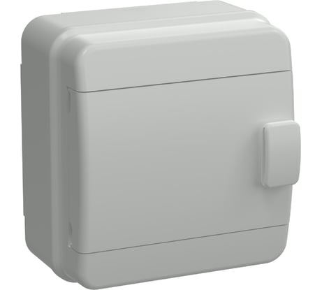 Корпус IEK TEKFOR КМПн-6 IP65, серый, непрозрачная дверь, пластиковый TF5-KP73-N-06-65-K03-K03