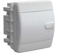 Корпус IEK UNION Compact ЩРВ-П-4 IP41, белая дверь, пластиковый UIC-KP13-V-04-41-K01