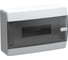 Корпус IEK UNION Compact ЩРН-П-12 IP41, черная прозрачная дверь, пластиковый UIC-KP12-N-12-41-K01 1