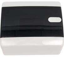 Корпус IEK UNION Compact ЩРН-П-6 IP41, черная прозрачная дверь, пластиковый  UIC-KP12-N-06-41-K01