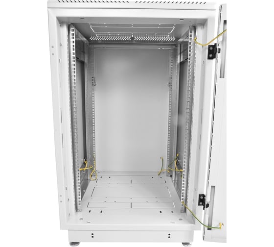Напольный телекоммуникационный шкаф ЦМО 27U 1360х600х800, металлический, серый ШТК-М-27.6.8-3ААА