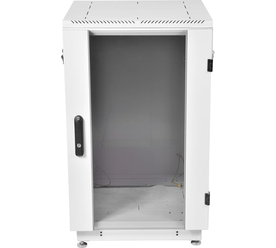Напольный телекоммуникационный шкаф ЦМО 27U 1360х600х1000 стеклянная дверь, серый ШТК-М-27.6.10-1ААА