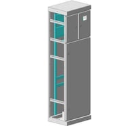 Корпус MULTICOLOR ВРУ-3 (800x1800x450) (ШхВхГ) IP31 RAL 7035 MLT.VRU3.31.80.18.45