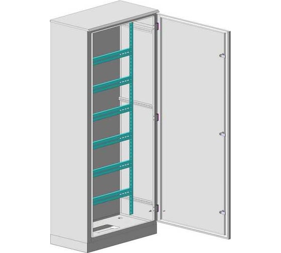 Корпус MULTICOLOR ШРС IP-54 (500x1600x350) (ШхВхГ) RAL 7035 MLT.SHR.54.50.16.35