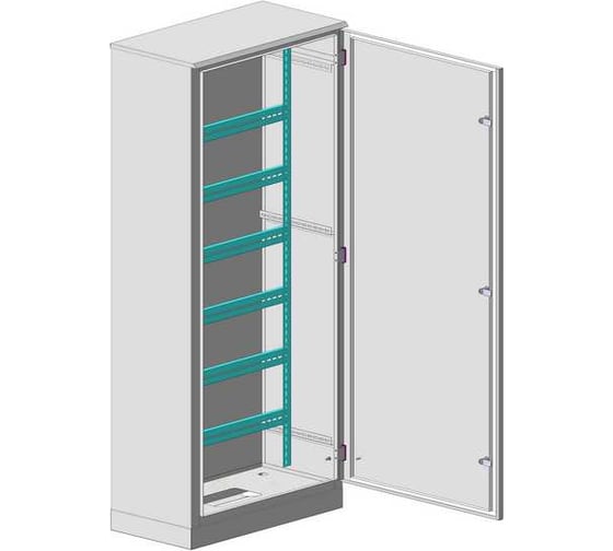 Корпус MULTICOLOR ШРС IP-54 (700x1600x300) (ШхВхГ) RAL 7035 MLT.SHR.54.70.16.30