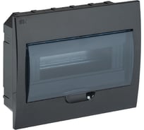 Корпус IEK KREPTA 3 ЩРВ-П-12 IP41, черный, пластиковый MKP12-V-12-41-K02