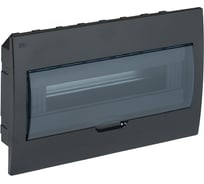 Корпус IEK KREPTA 3 ЩРВ-П-18 IP41, черный, пластиковый MKP12-V-18-41-K02