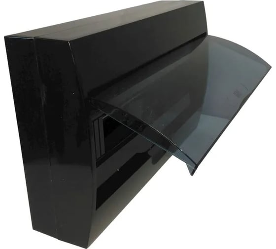 Корпус IEK KREPTA 3 ЩРН-П-12 IP41, черный, пластиковый MKP12-N-12-41-K02