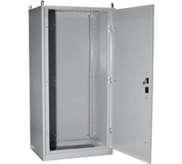 Металлический корпус IEK, КСРМ, ХХ.6.4, 600x400мм, место 2 крыша, цоколь, стяжки, замки, петли YKM30-M2-64-36