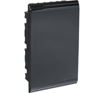 Модульный корпус IEK пластиковый, встраиваемый, ЩРВ-П-36 PRIME черный IP41 MKP13-V-01-36-41-K02