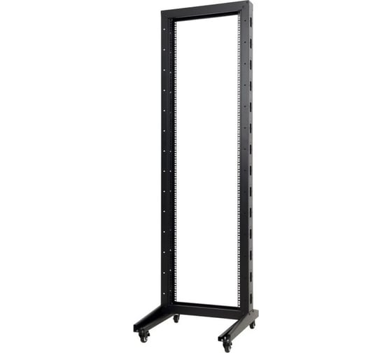 Стойка однорамная TWT 42U, черная TWT-RACK1-42U-BK 1