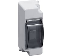 Бокс для автоматических выключателей U-plast на 2 модуля, с прозрачной крышкой, 90 шт 400-010пк