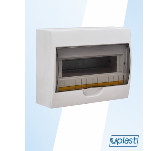 Бокс U-plast IP41, прозрачная дверь, 1 шт ЩРН-П-12 ОМЕГА