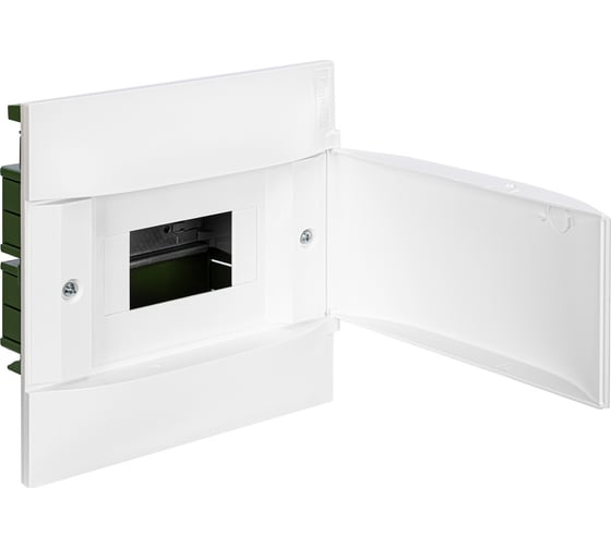 Пластиковый щиток Legrand Practibox S встраиваемый (в полые стены) 1x6 Белая дверь 134566 1