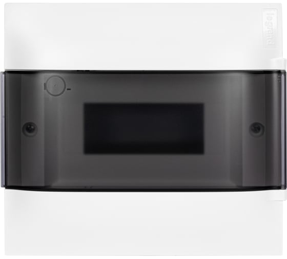 Пластиковый щиток Legrand Practibox S встраиваемый (в полые стены) 1x8 Дымчатая дверь 134578
