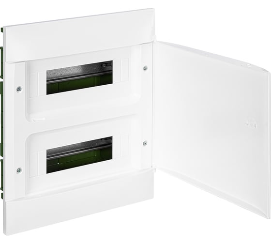 Пластиковый щиток Legrand Practibox S встраиваемый (в полые стены) 2x12 Белая дверь 135562