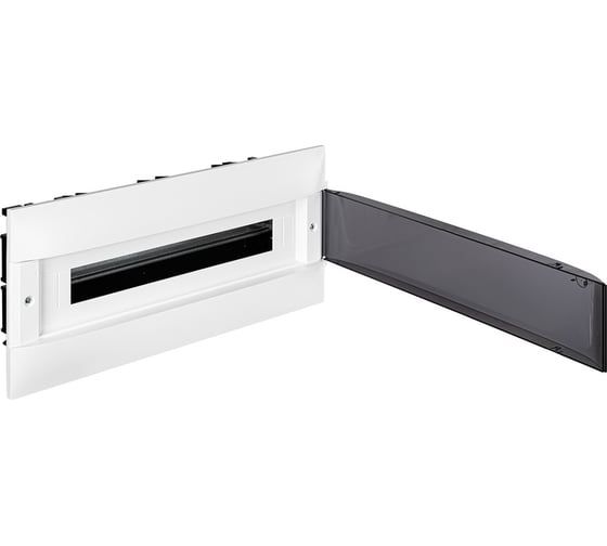 Пластиковый щиток Legrand Practibox S встраиваемый 1x22 Дымчатая дверь 137555 1