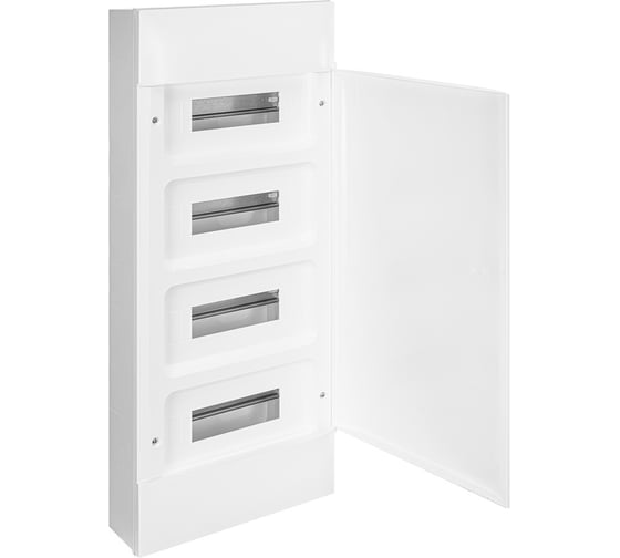 Пластиковый щиток Legrand Practibox S Навесной 4x12 Белая дверь 135604
