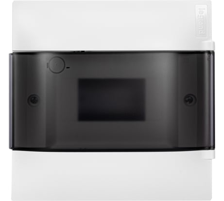Пластиковый щиток Legrand Practibox S встраиваемый 1x6 Дымчатая дверь 134556