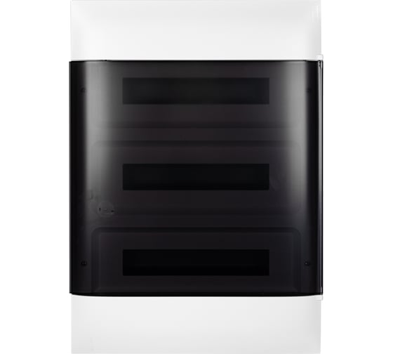 Пластиковый щиток Legrand Practibox S встраиваемый 3x18 Дымчатая дверь 137558