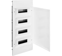 Пластиковый щиток Legrand Practibox S встраиваемый 4x12 Белая дверь 135544