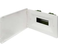 Встраиваемый щиток Legrand Practibox3 белая дверь 1x8м земля 401711
