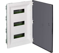 Встраиваемый щиток Legrand Practibox3 прозрачная дверь 3x12м земля+нейтраль 401754